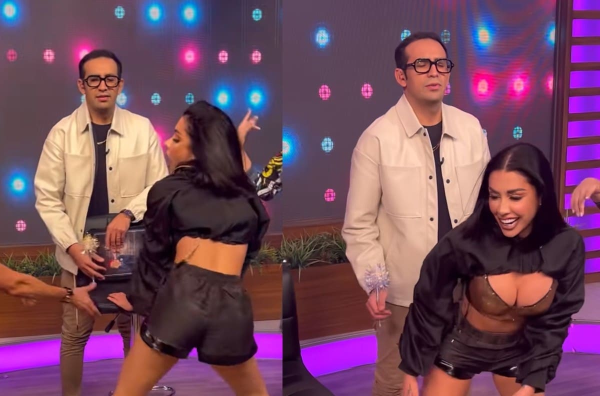 Karime de Acapulco Shore le bailó sorpresivamente al Capi en "Los Reyes del Playback"
