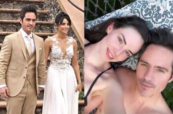 Mauricio Ochmann lleva a su novia Paulina Burrola al lugar donde se casó con Aislinn Derbez