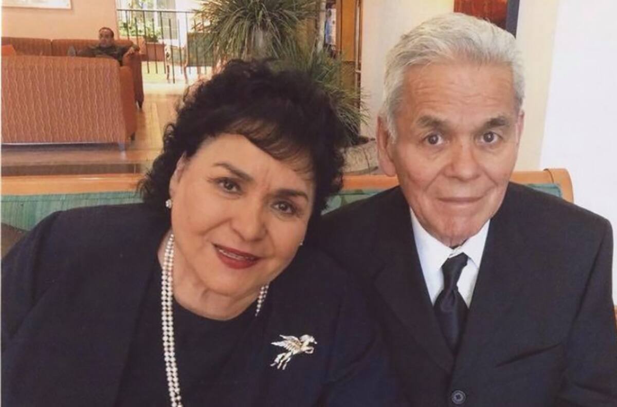 Carmen Salinas de nuevo está de luto, tras la muerte de su hermano