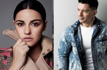 Yahir presume beso con Maite Perroni para El juego de las llaves de Amazon Prime