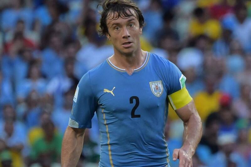 Diego Lugano jugó dos mundiales con la Selección Uruguaya.