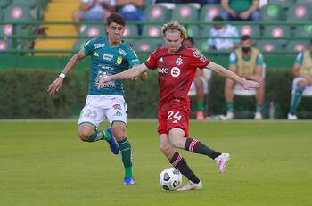 La formación de León ante Toronto para buscar su pase a cuartos de Concachampions