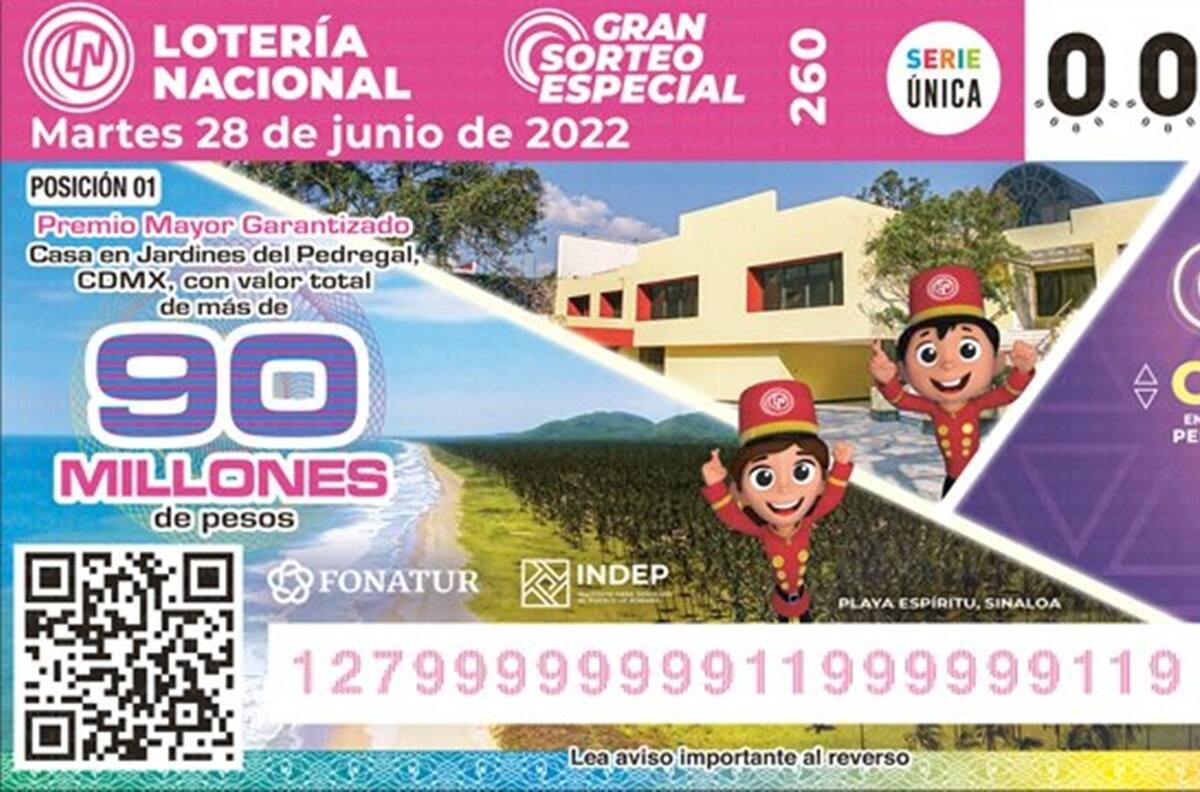 Gran Sorteo Especial 260: Estos son los números ganadores
