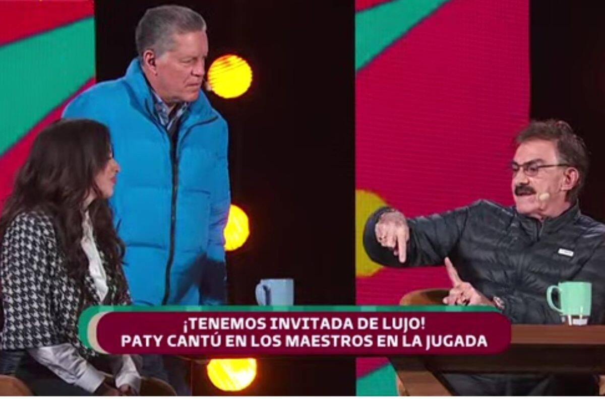 Ricardo La Volpe y Paty Cantú hablando de futbol: La imagen que sorprendió en redes sociales