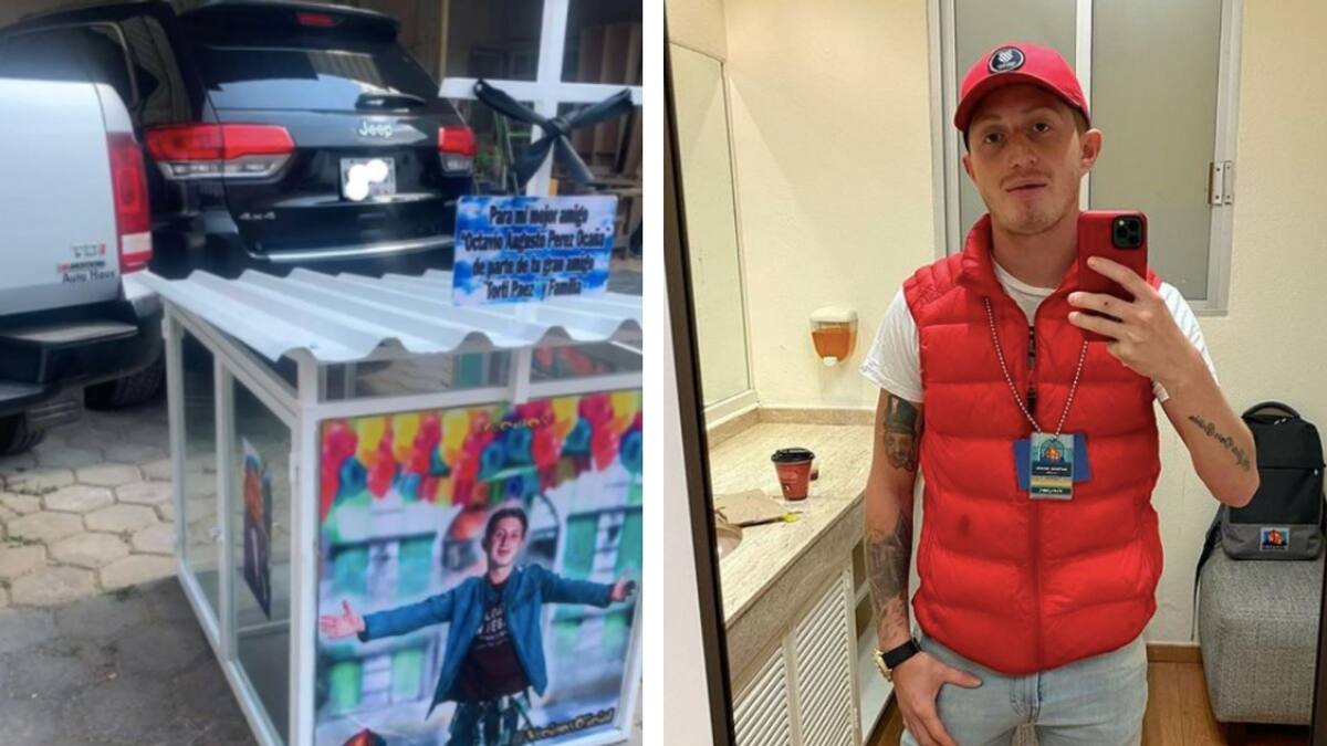 Así luce la capilla que colocaron en el lugar donde falleció Octavio Ocaña