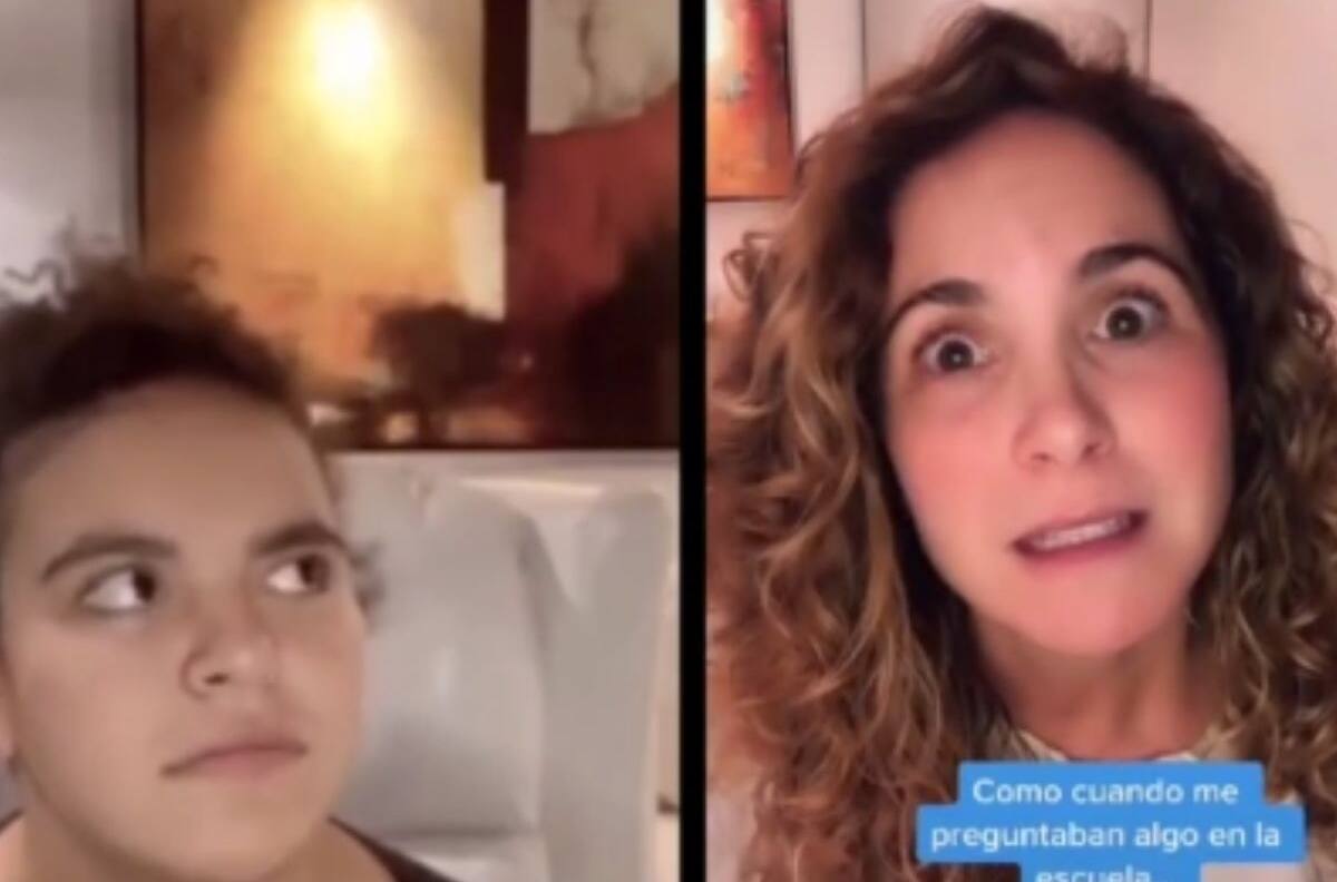 El tierno video donde Lucero imita a su hija Lucerito Mijares en Tik Tok