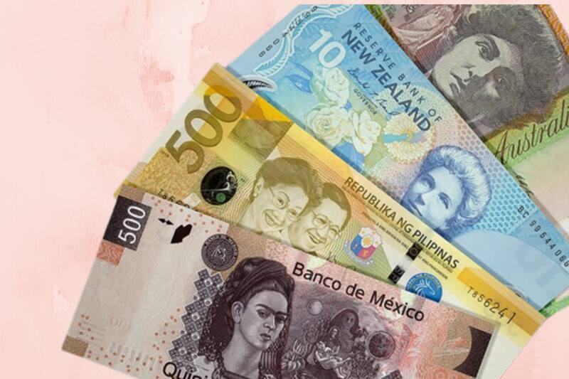 Quienes fueron las primeras mujeres en aparecen en billetes del mundo