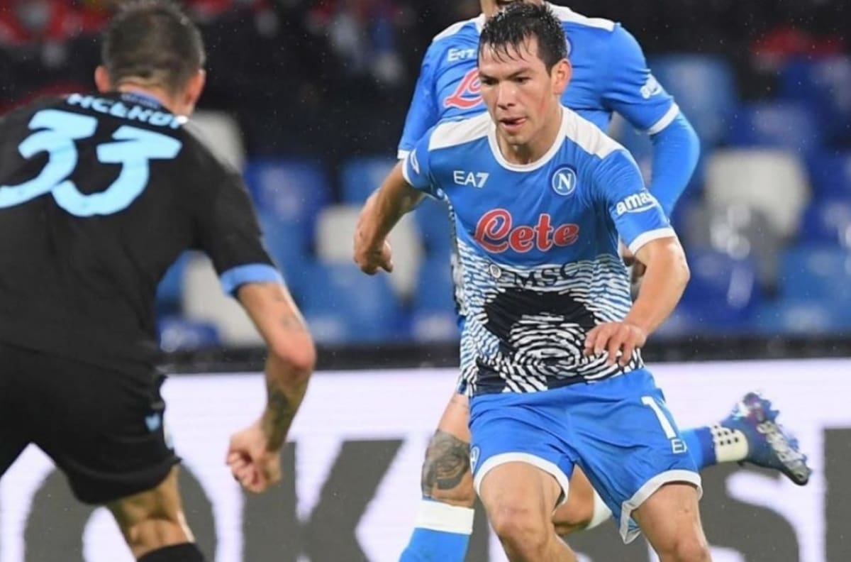 Video: Chucky Lozano se lució con una asistencia en la goleada del Napoli