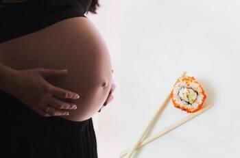 ¿Por qué no puedes comer sushi estando embarazada?