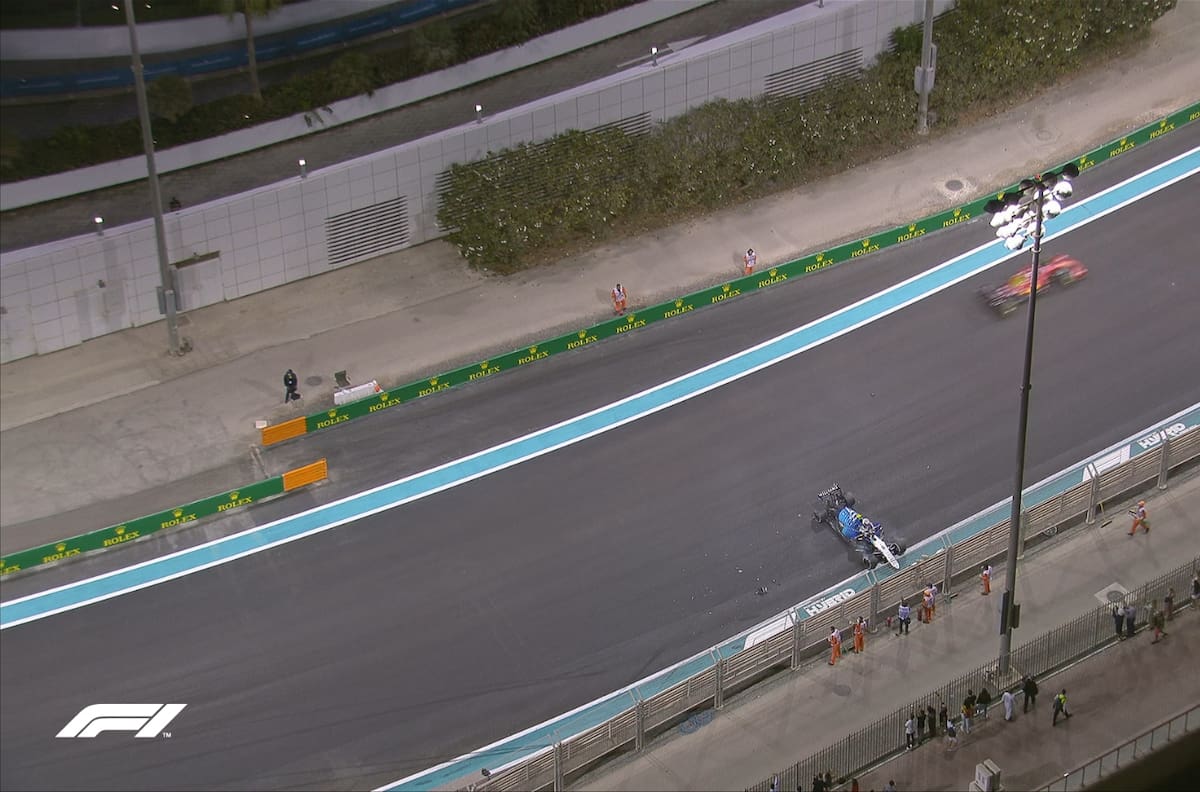 Nicholas Latifi recibió amenazas tras choque en GP Abu Dhabi