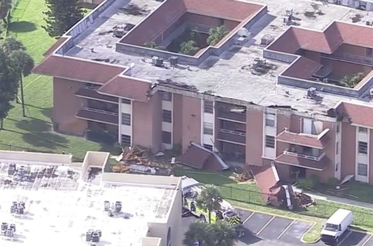 Derrumbe parcial de otro edificio en Miami; ya fue desalojado