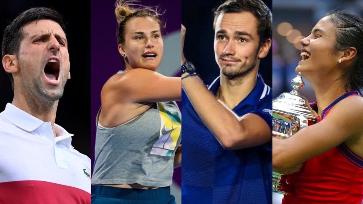 Así quedó el ranking ATP y WTA del 2021