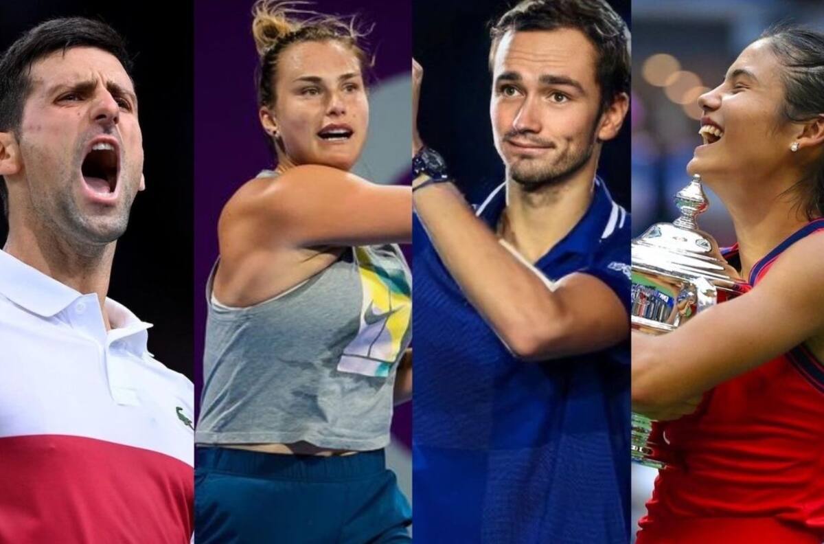 Así quedó el ranking ATP y WTA del 2021