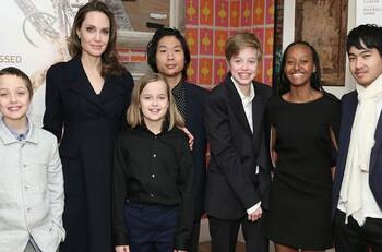 Angelina Jolie asegura que tres de sus hijos querían testificar contra Brad Pitt