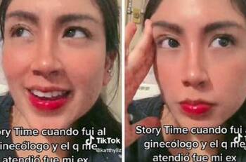 ¡En shock! Joven va al ginecólogo y el doctor resulta ser su ex| VIDEO