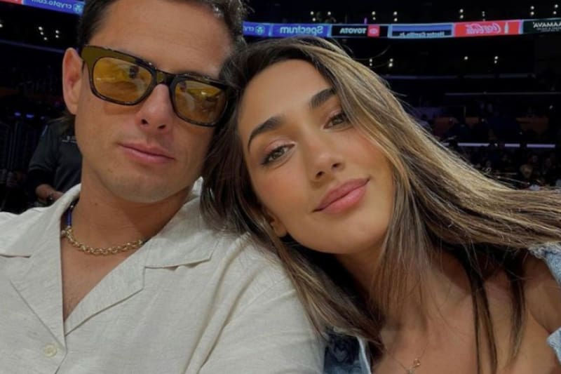 Nicole McPherson es novia de Chicharito Hernández desde hace dos años.