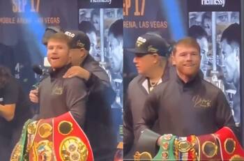'Canelo, hazle un hijo a mi vieja': La reacción del mexicano ante la propuesta de un fanático