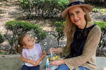 Ingrid Martz se lleva tremendo susto al ver en riesgo la vida de su hija