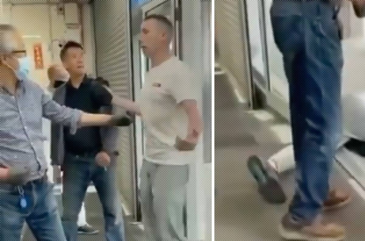 VIDEO Joven busca intimidar al dueño de una tienda asiática y termina noqueado