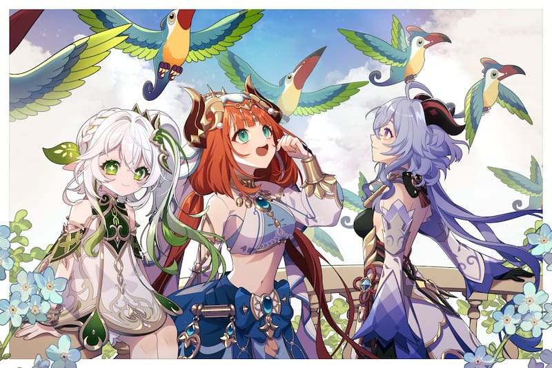 Estos son todos los códigos disponibles en Genshin Impact. Créditos: HoYoverse.