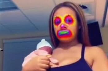 Video viral donde mujer baila con un bebe muerto