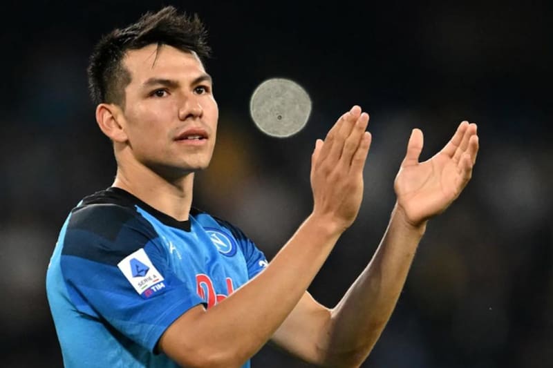 El Chucky Lozano termina contrato con el Napoli en verano de 2024. (Twitter)