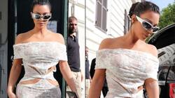 Kim Kardashian visita el Vaticano con sensual vestido y desata las críticas