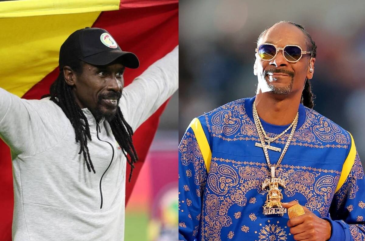 Director técnico de Senegal se vuelve viral por su parecido con Snoop Dogg