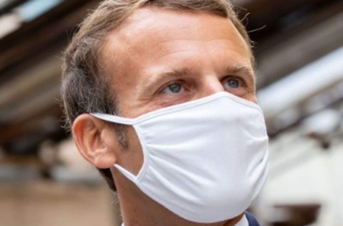 Presidente de Francia Emmanuel Macron es abofeteado por hombre en contra el macronismo