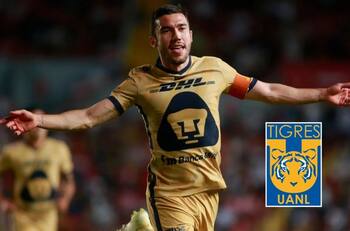 Futbol de Estufa: Se estancan negociaciones entre Tigres y Pumas por Vigón