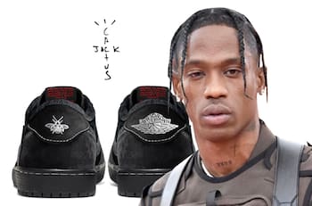 Moda: Conoce de cerca los nuevos Air Jordan 1 Low “Black Phantom” de Travis Scott