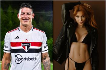 James Rodríguez hace de las suyas en Brasil: su nuevo romance fue la amante de Neymar