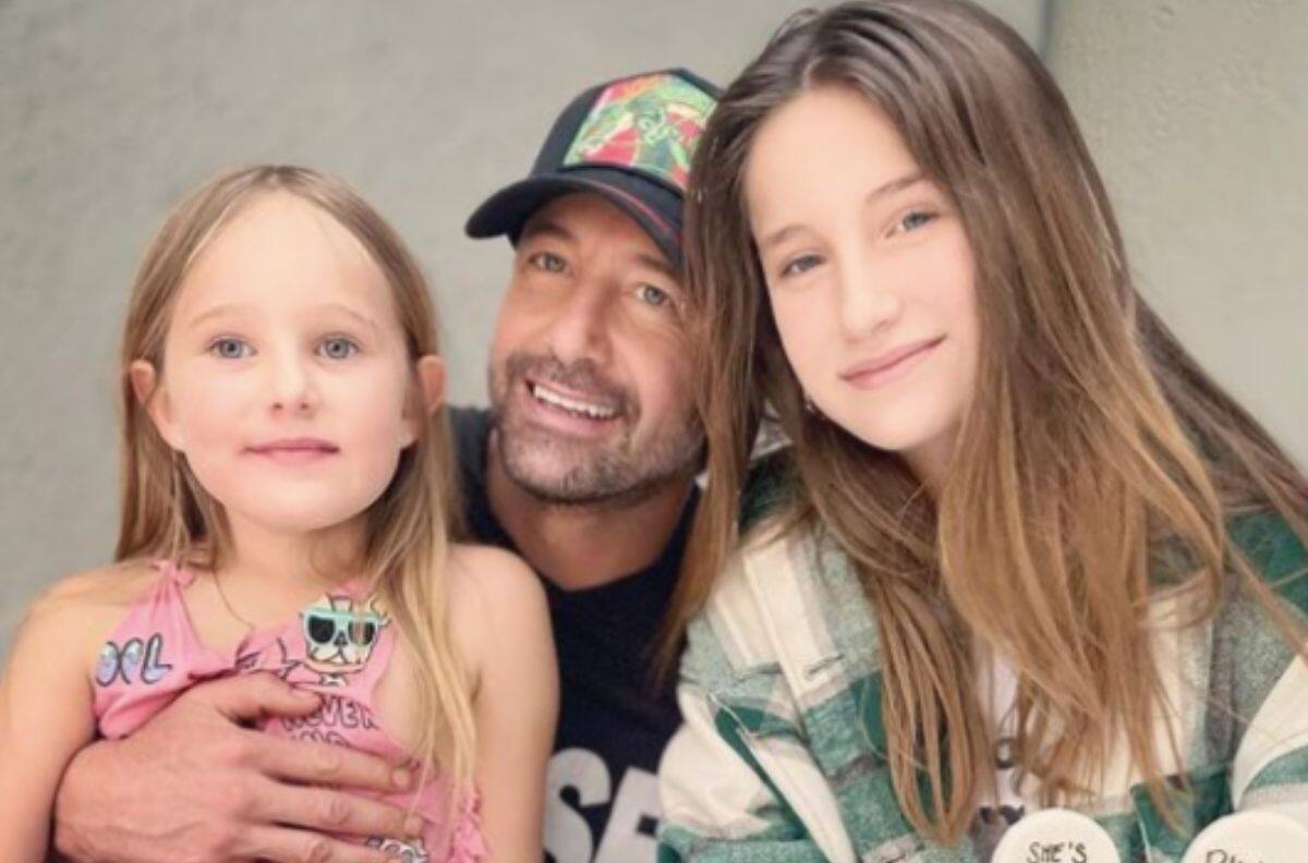 Tras una carrera polémica Gabriel Soto enseña a su hija mayor cómo afrontar las críticas