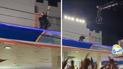 Bad Bunny y Arcángel sorprenden a sus fans al dar concierto en gasolinera| VIDEO