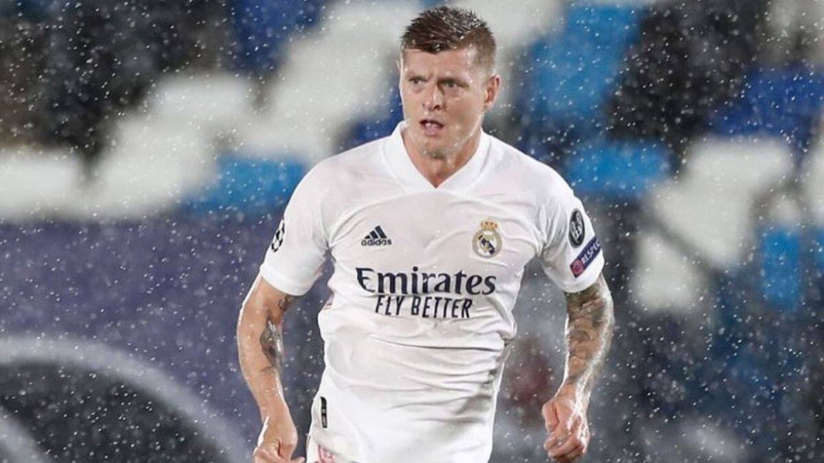 El curioso festejo de Tony Kroos con motivo de un ex del Real Madrid