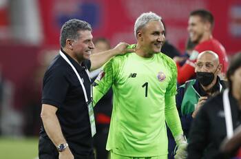 La reacción de Keylor Navas tras lograr pase a Qatar 2022