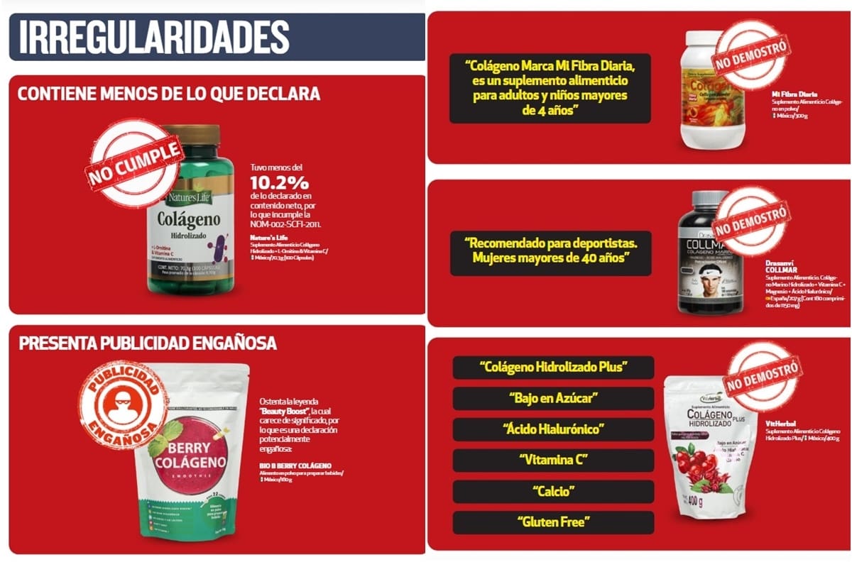 ¿Qué productos de colágeno mienten?