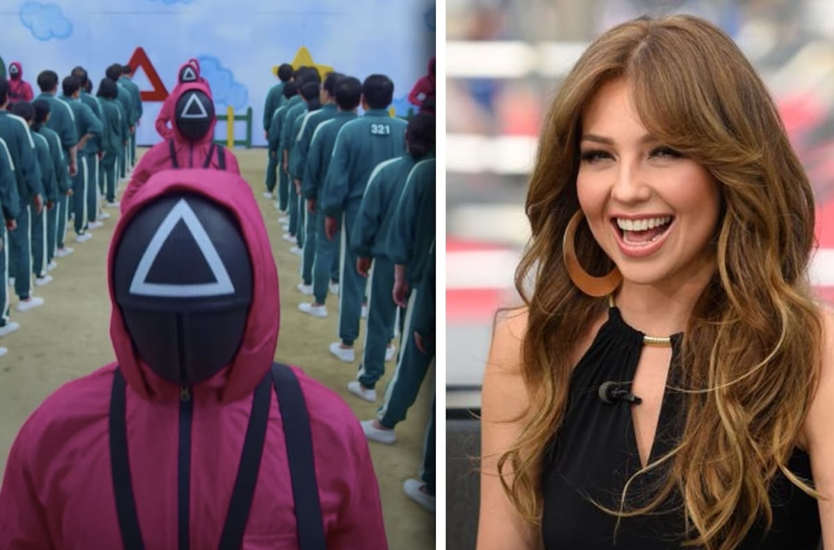 Thalía es tan fan de "El juego del calamar" que hasta hace su pronóstico de la nueva entrega