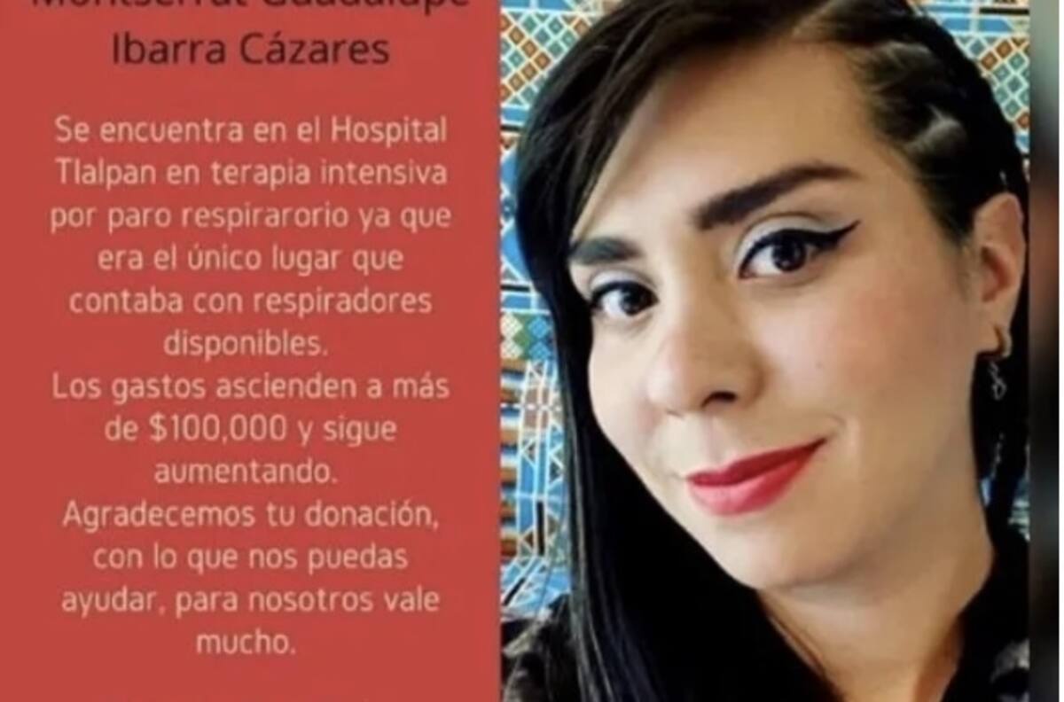 Montserrat Ibarra de La Voz México se debate entre la vida y la muerte
