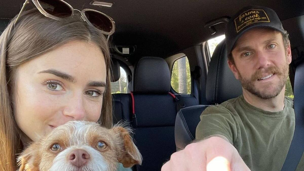 Lily Collins tuvo una boda como de cuento de hadas, con un vestido Ralph Lauren