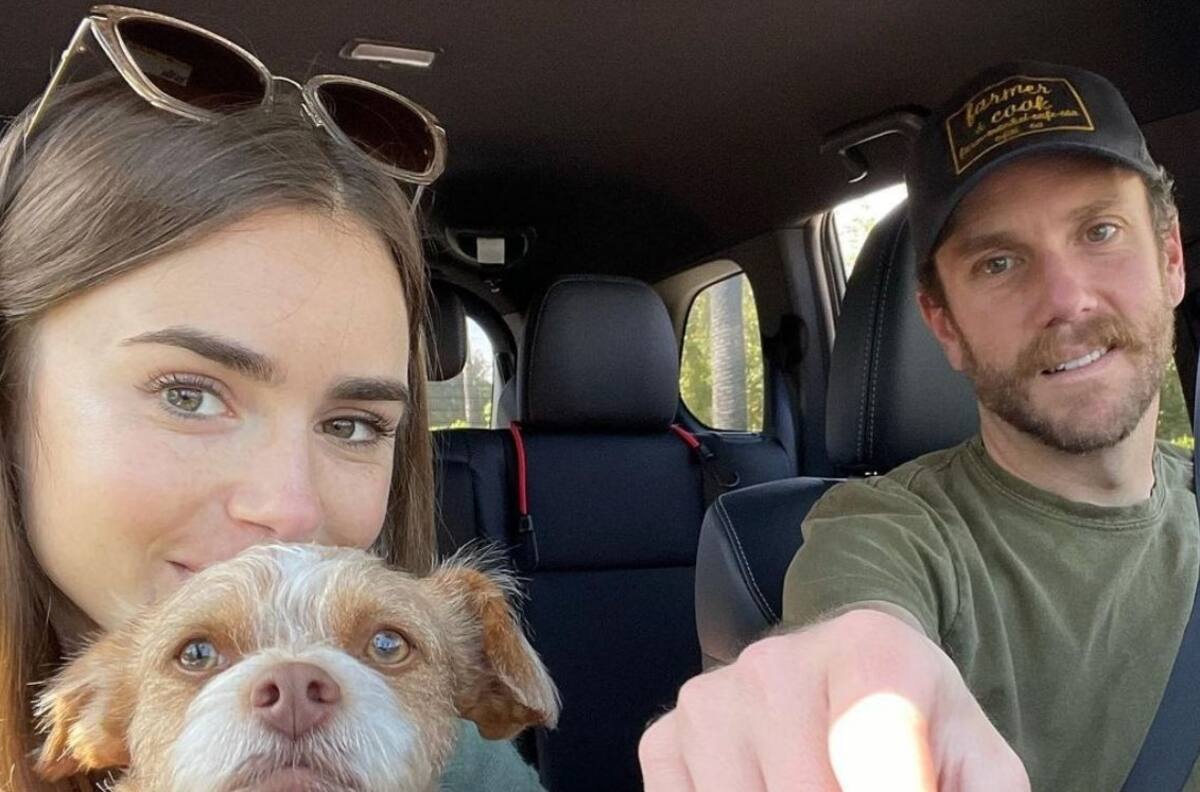 Lily Collins tuvo una boda como de cuento de hadas, con un vestido Ralph Lauren