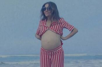 Yuya enternece redes sociales enseñando cómo se mueve en su vientre su bebé, Mar