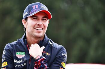 Checo Pérez quedó en el top 10 en las pruebas rápidas de la GP de Bélgica