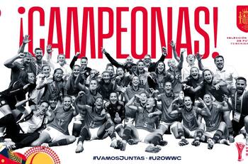 España es Campeón del Mundial Femenino Sub-20 tras vencer a Japón