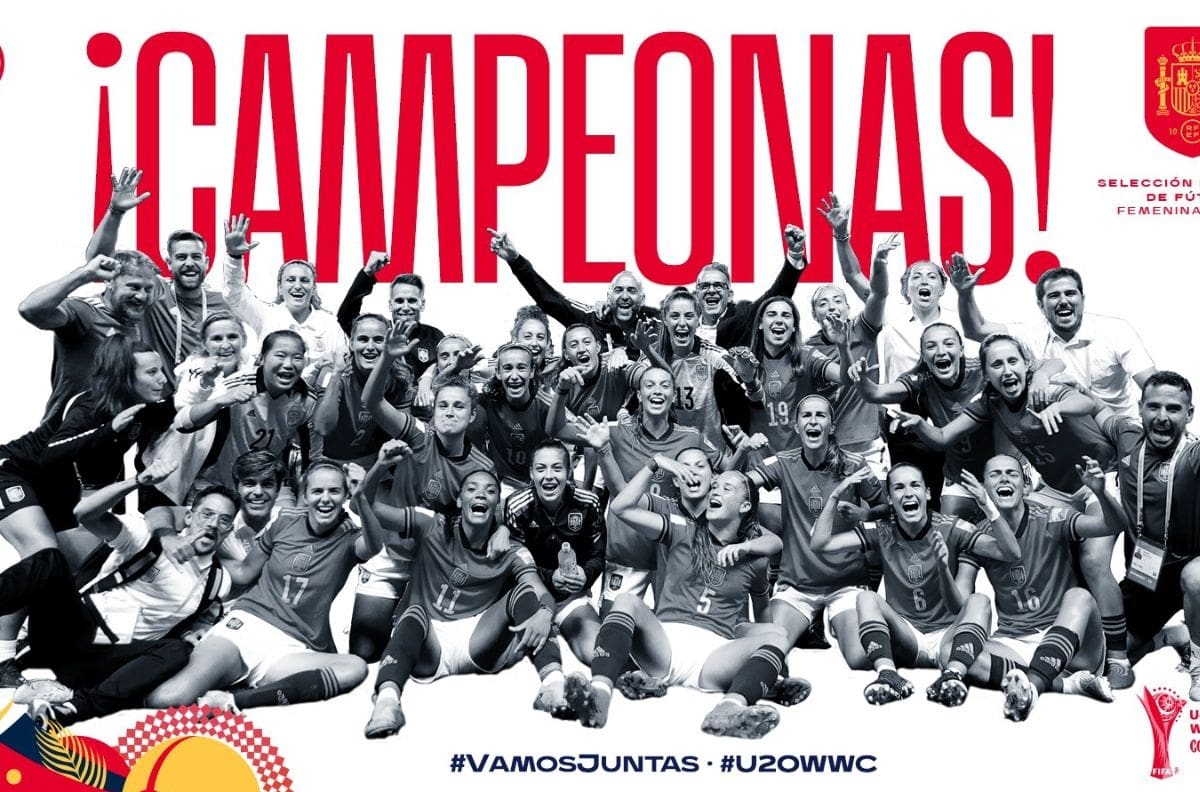España es Campeón del Mundial Femenino Sub-20 tras vencer a Japón