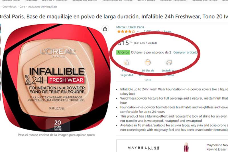Conoce las ofertas de Amazon en belleza.
