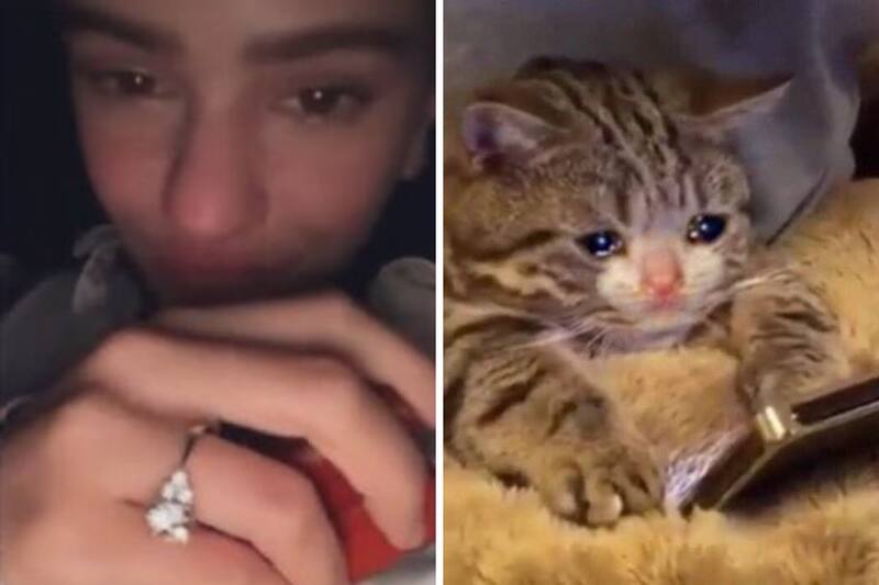 Rosalía y Rauw Alejandro anuncian su compromiso y memes inundan las redes sociales.