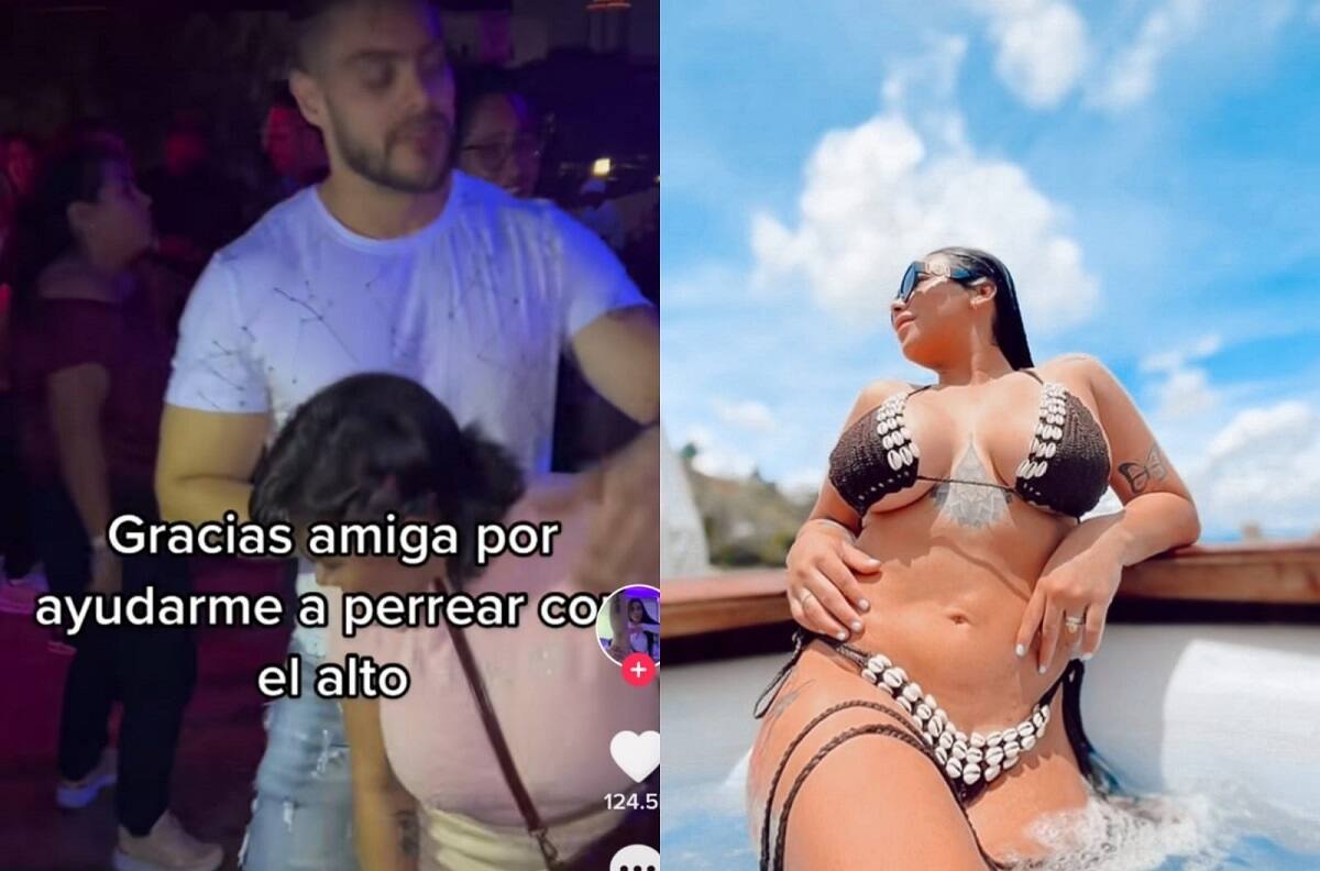 Chica que ayuda a perrear a su amiga se vuelve viral | VIDEO