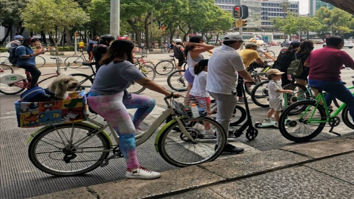 Paseo Dominical "Muévete en Bici": Conoce la ruta del recorrido en la CDMX este 14 de agosto