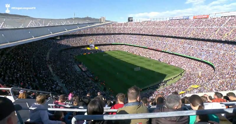 Más de 92 mil personas acompañaron la final de la Kings League.